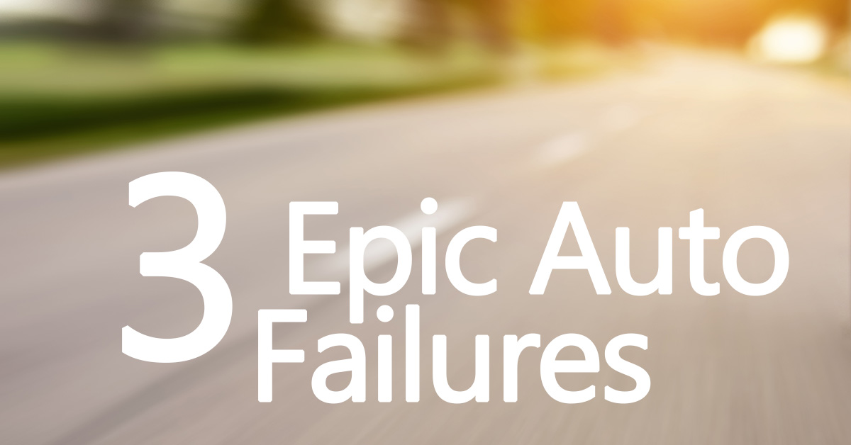 Auto- 3 Epic Auto Failures