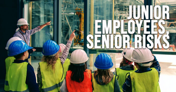 BUSINESS-Junior Employees, Senior Risks