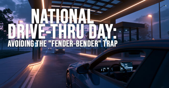 AUTO-National Drive-Thru Day_ Avoiding the _Fender-Bender_ Trap
