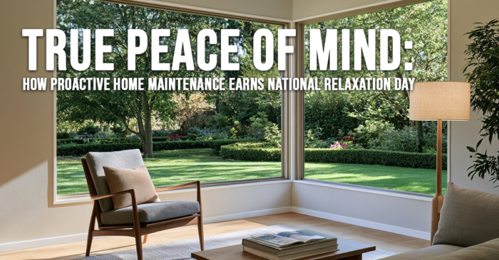 HOME-True Peace of Mind_ How Proactive Home Maintenance Earns National Relaxation Day