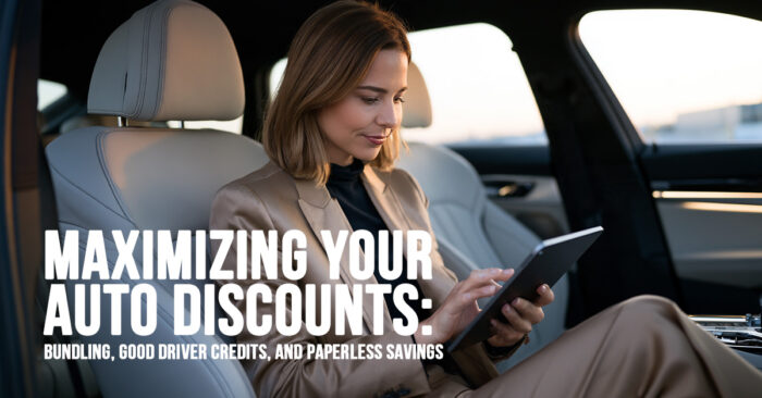 AUTO- Maximizing Your Auto Discounts_ Bundling, Good Driver Credits, and Paperless Savings