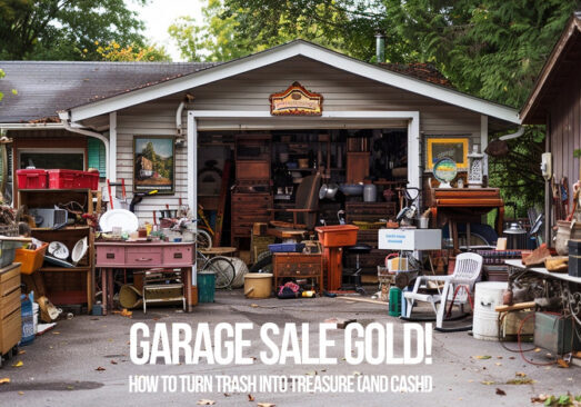 FUN-Garage Sale Gold! How to Turn Trash into Treasure (and Cash!)